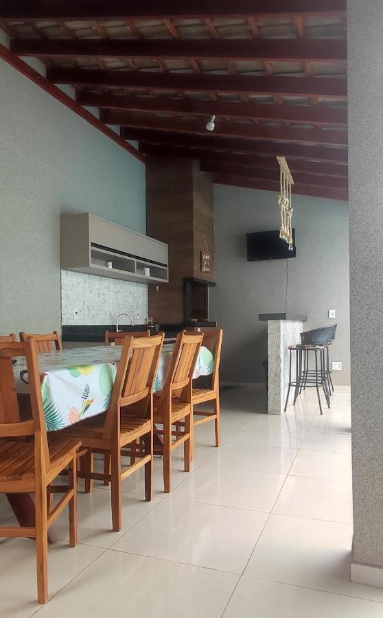 Villa Casa De Temporada Com Piscina - Olímpia Exterior foto